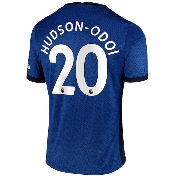 Camiseta Chelsea NO.20 Hudson Odoi 1ª Kit 2020 2021 Azul